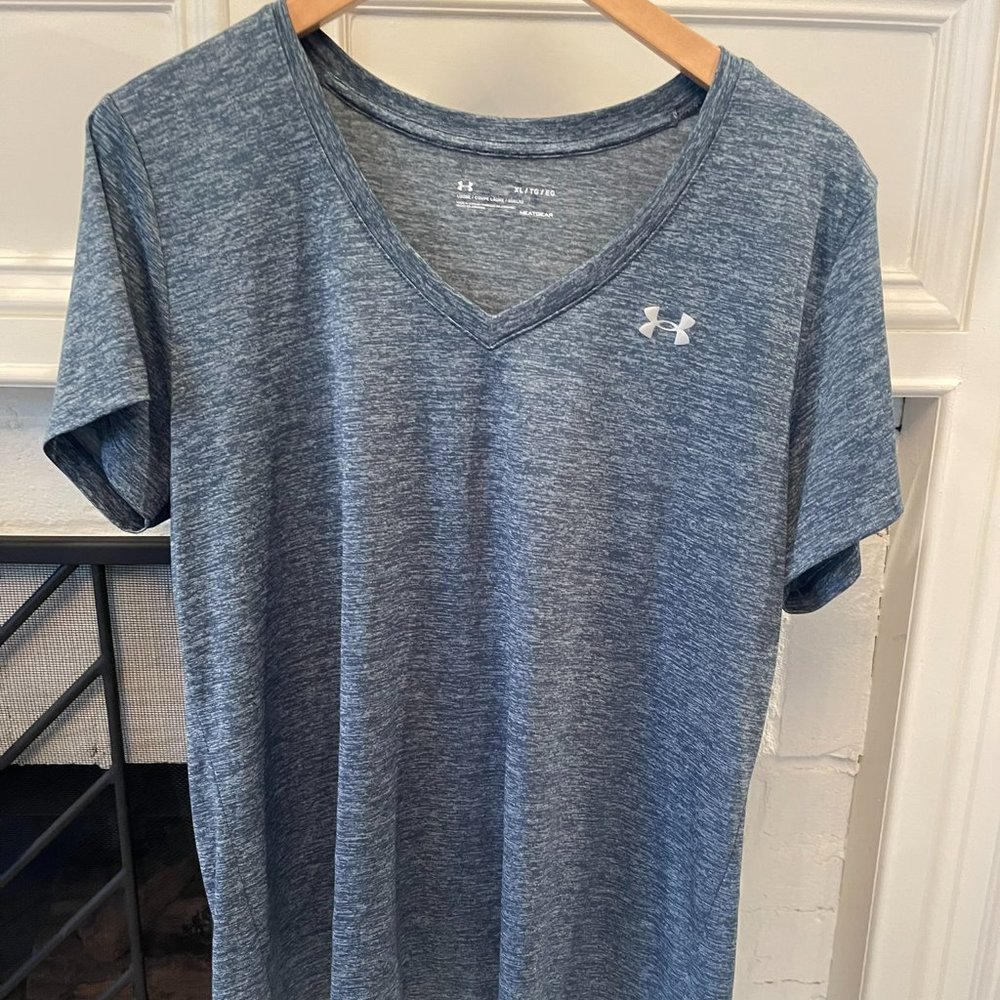 Under Armour Heat Gear Moisture Wicking Short Sleeve Tee, Size XL